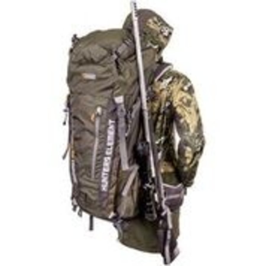 HUE369-HUNTERS ELEMENT SUMMIT PACK FOREST GREEN 85L