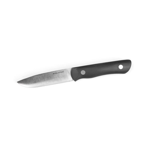 MOA004-KNIFE-REAL STEEL BUSHCRAFT III CONVEX BLACK 