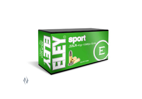 NIO092-ELEY SPORT 22LR 40GR 1090FPS 50RNDS 