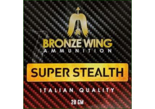 BWA024-PACK-BRONZE WING BW SUPER STEALTH 12G 28GM #7.5 1275FPS 25RNDS 