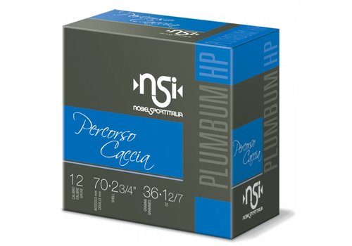 BWA002-NSI PERCORSO CACCIA 12GA 70MM 36GM #BB 1384FPS 25RNDS 