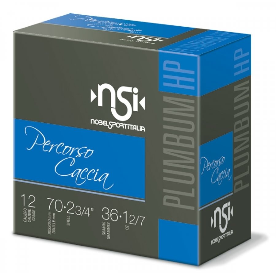 BWA002-NSI PERCORSO CACCIA 12GA 70MM 36GM #BB 1384FPS 25RNDS