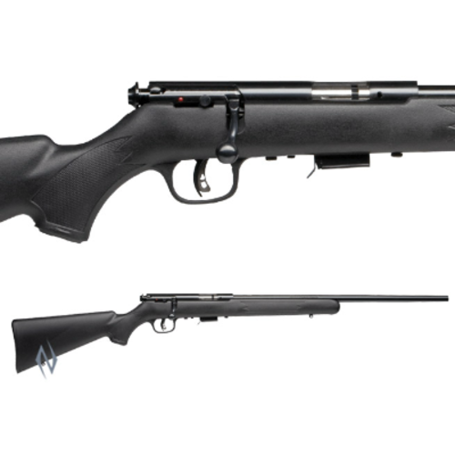 NIO332-SAVAGE 93 R17 BLUED SYNTHETIC PACKAGE 17HMR 