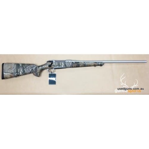 OSA2918-SAUER 101 SILVER CERAKOTE XT 7X64 CAMO 