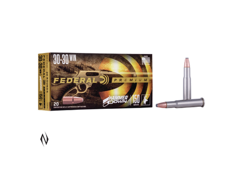 NIO106-FEDERAL 30-30WIN 150GR FN HAMMER DOWN 20RNDS 