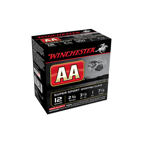 WINCHESTER AA SUPER SPORTING 12G 70MM 28GM #7.5 25RNDS (WIN5557) 