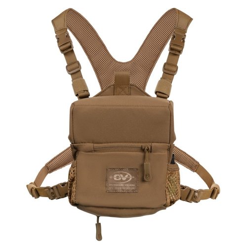 MOA022-OUTDOOR VISION RIDGETOP BINO HARNESS COYOTE MEDIUM 