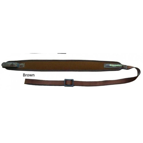 NIGGELOH RIFLE SLING LEATHER BROWN QUICK RELEASE (MOA045) 