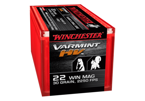 WIN1185-WINCHESTER VARMINT HV 22WMR 30GR VMAX 50RD 