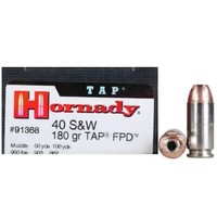 OSA2584-HORNADY TAP 40 S&W 180GR FPD 20RNDS