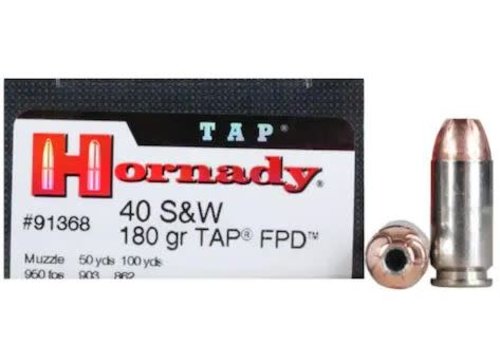OSA2584-HORNADY TAP 40 S&W 180GR FPD 20RNDS 