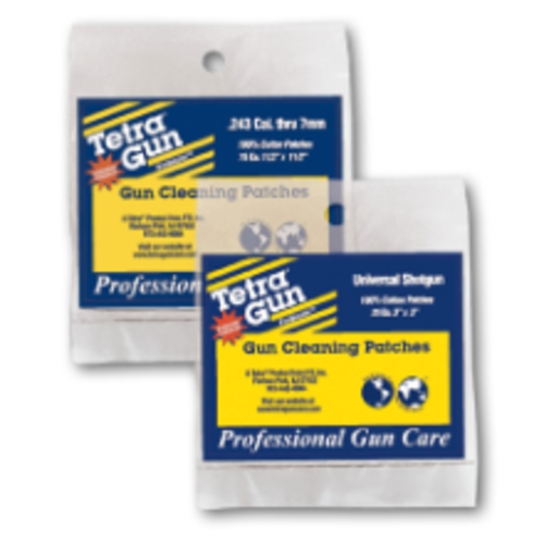 OSA1050-TETRA PROSMITH CLEANING PATCHES .17-22 PACK 100 