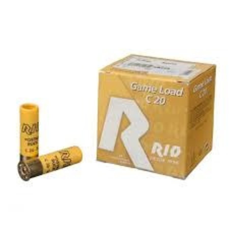 HOR042-RIO GAME LOAD 20G 2.75" #4 28GM 25RNDS