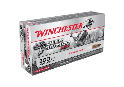 WIN043-WINCHESTER DEER SEASON 300 BLACKOUT 150GR XP 20RNDS 