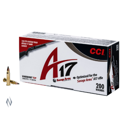 NIO1484-CCI A17 17HMR POLY TIP17GR 2650FPS 200RNDS 