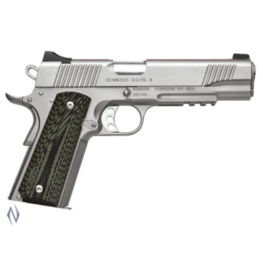 KIMBER 1911 STAINLESS TLE RL II 45ACP 127MM 7RDS (NIO2303)