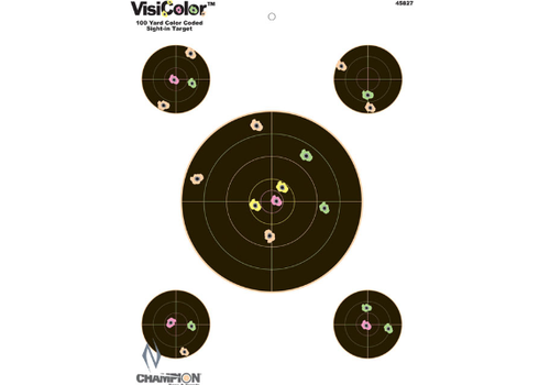 NIO1241-CHAMPION TARGET VISICOLOR SIGHT IN 8" 