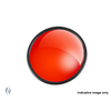 NIO1454-POWA BEAM 245MM 9" RED GLASS LENS ONLY