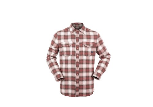 HUNTERS ELEMENT HUXLEY SHIRT FADED RED 