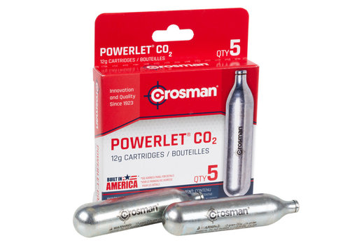 RAY1077-CROSMAN CO2 POWERLET 5PK 