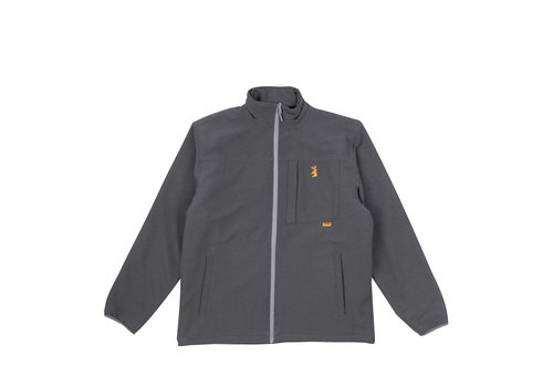 SPIKA BASECAMP REVERSIBLE ZIP THROUGH JUMPER MENS-CHARCOAL 