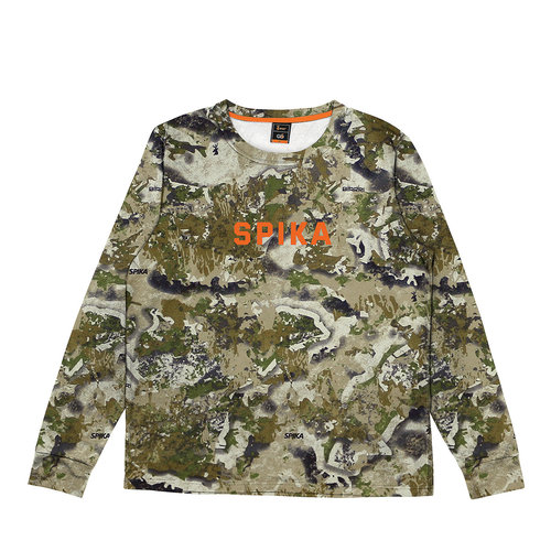 SPIKA TRAIL LONG SLEEVE T-SHIRT MENS-BIARRI CAMO 