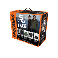 SPIKA 5 PIECE BOX PACK MENS-OLIVE