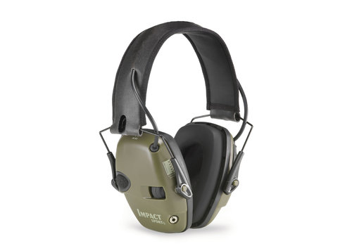 TAS269-HOWARD LEIGHT IMPACT SPORT GREEN EAR MUFF 