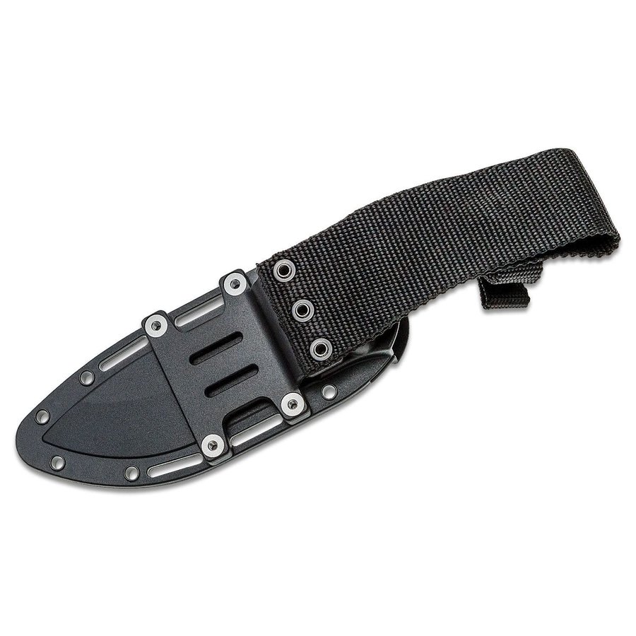 AOS003- KA-BAR BK2 BECKER CAMPANION, BLACK HARD PLASTIC SHEATH, STRAIGHT EDGE