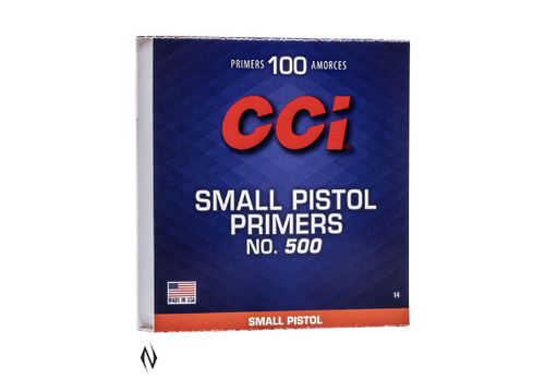 NIO1264-	PRIMERS-CCI 500 SMALL PISTOL 100P 