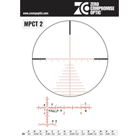 SJS394-ZERO COMPROMISE OPTIC 4-20X50 MPCT2 RETICLE