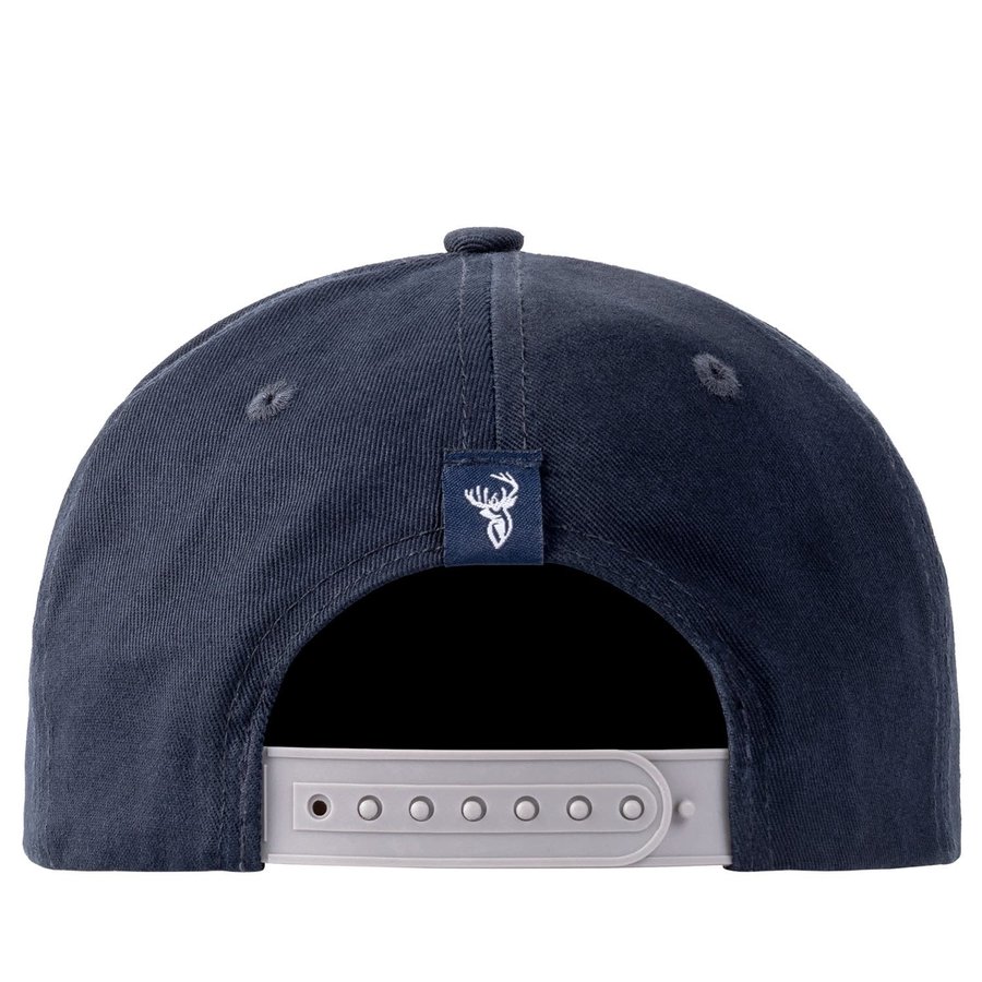 HUE966-HUNTERS ELEMENT RED STAG CAP NAVY