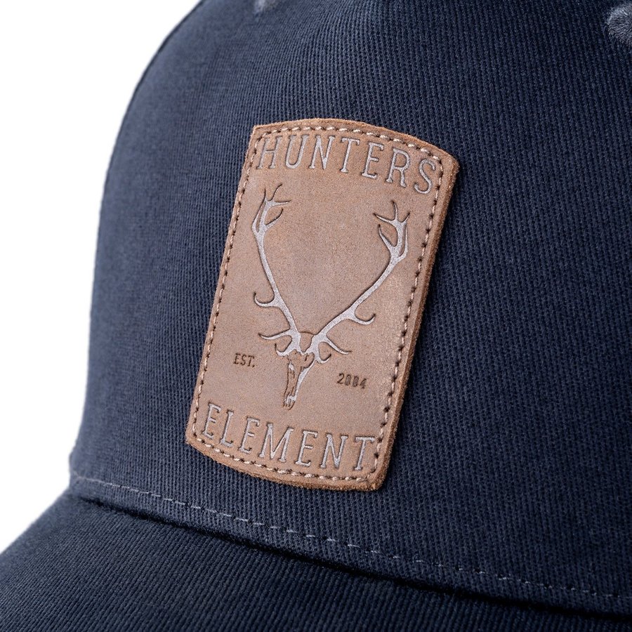 HUE966-HUNTERS ELEMENT RED STAG CAP NAVY