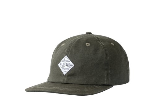 HUE974 NM -HUNTERS ELEMENT EMBLEM DAD HAT MOSS GREEN 