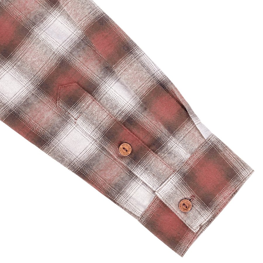 HUNTERS ELEMENT HUXLEY SHIRT FADED RED