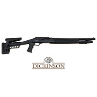 SJS327-DICKINSON T1000 NEW TACTICAL ADJUSTABLE STOCK SYNTHETIC 12G BLACK 20" MC 6+1