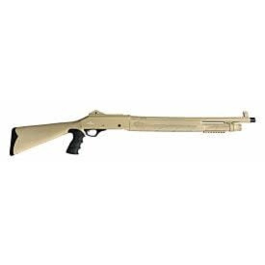 SJS326-DICKINSON T1000  NEW TACTICAL SYNTHETIC 12G FDE 20" MC 6+1 LEFT HAND