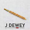 J.DEWEY SJS910-DEWEY "NO HARM" BRONZE BRISTLE BRUSHES (.375 CAL) (B-375)