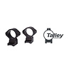 Talley SJS268-RINGS-TALLEY 30MM EX-LOW BLACK ALLOY LIGHTWEIGHT TIKKA T3 / T3X