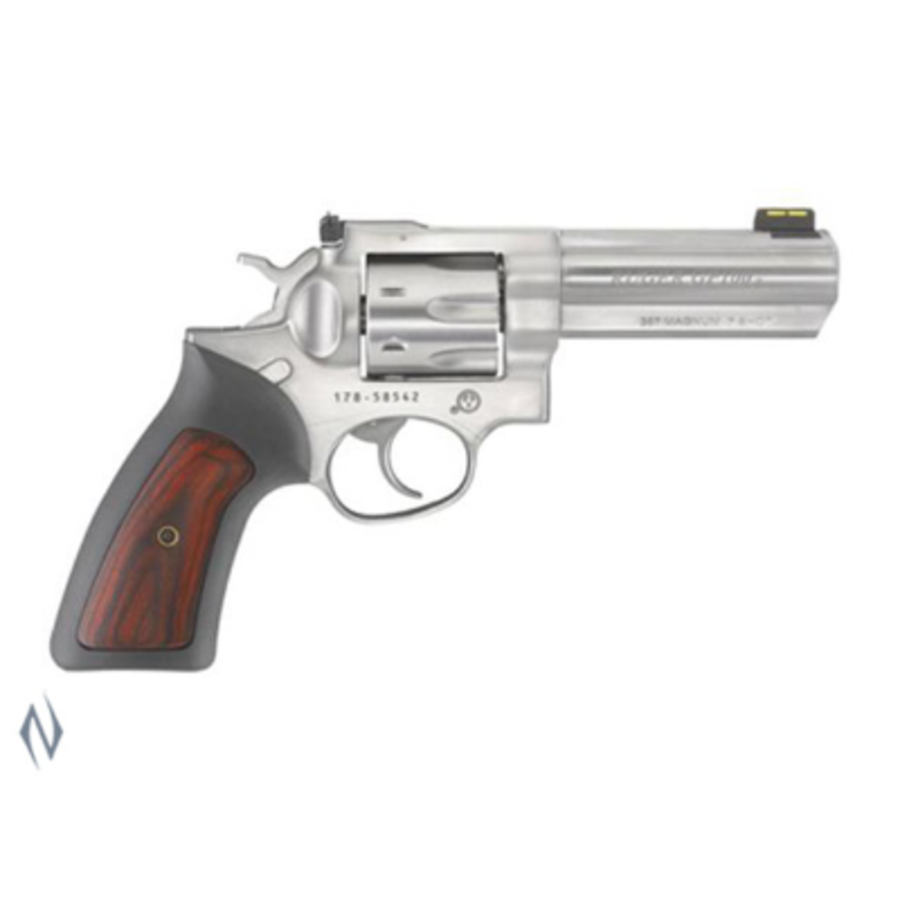 NIO309-RUGER GP100 357 STAINLESS 106MM 7 SHOT