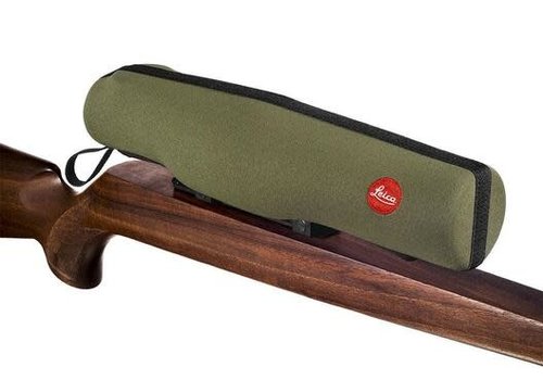 LCA054-LEICA RIFLE SCOPE COVER OLIVE GREEN L FOR 50MM SCOPES 