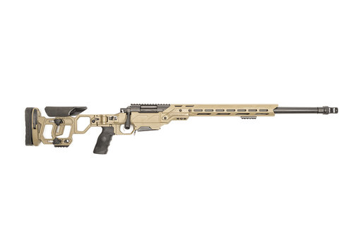 SJS445-SURGEON SCALPEL 591 SHORT ACTION FLAT DARK EARTH 6.5 CREEDMOOR 