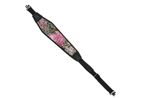 CRK090-GROVTEC PADDED NYLON RIFLE SLING WITH SWIVELS (TRUETIMBER PINK CAMO) 