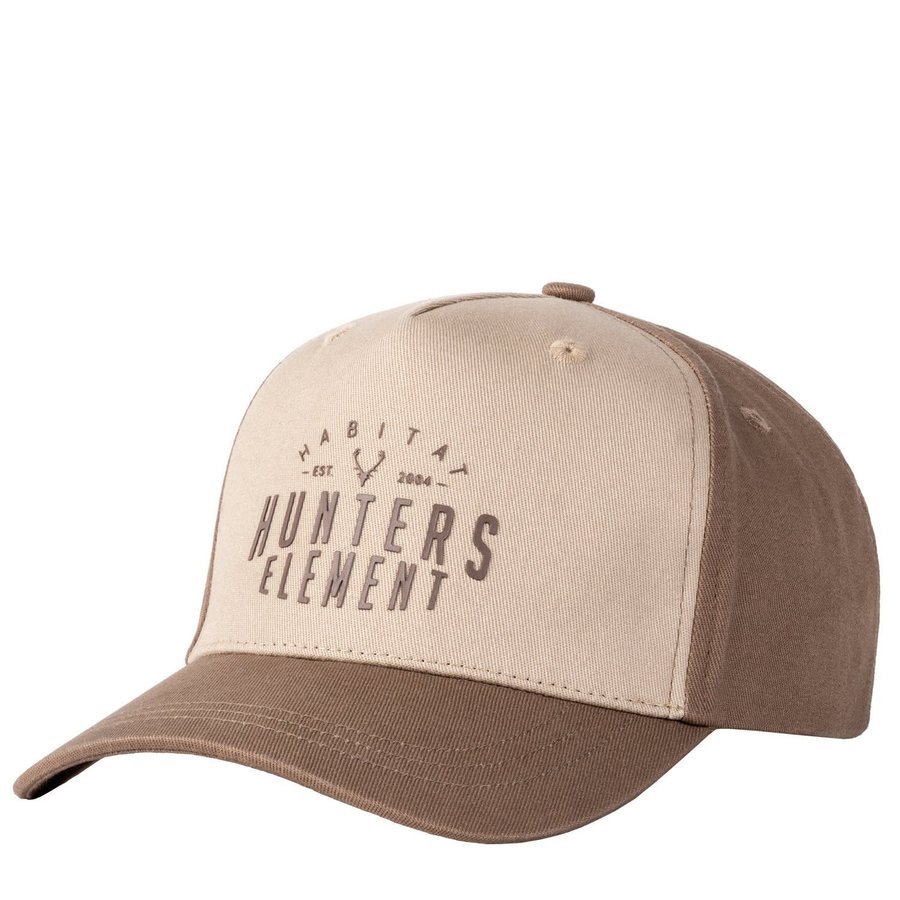 HUE1108-HUNTERS ELEMENT WILSON CAP BROWN/LIGHT BROWN