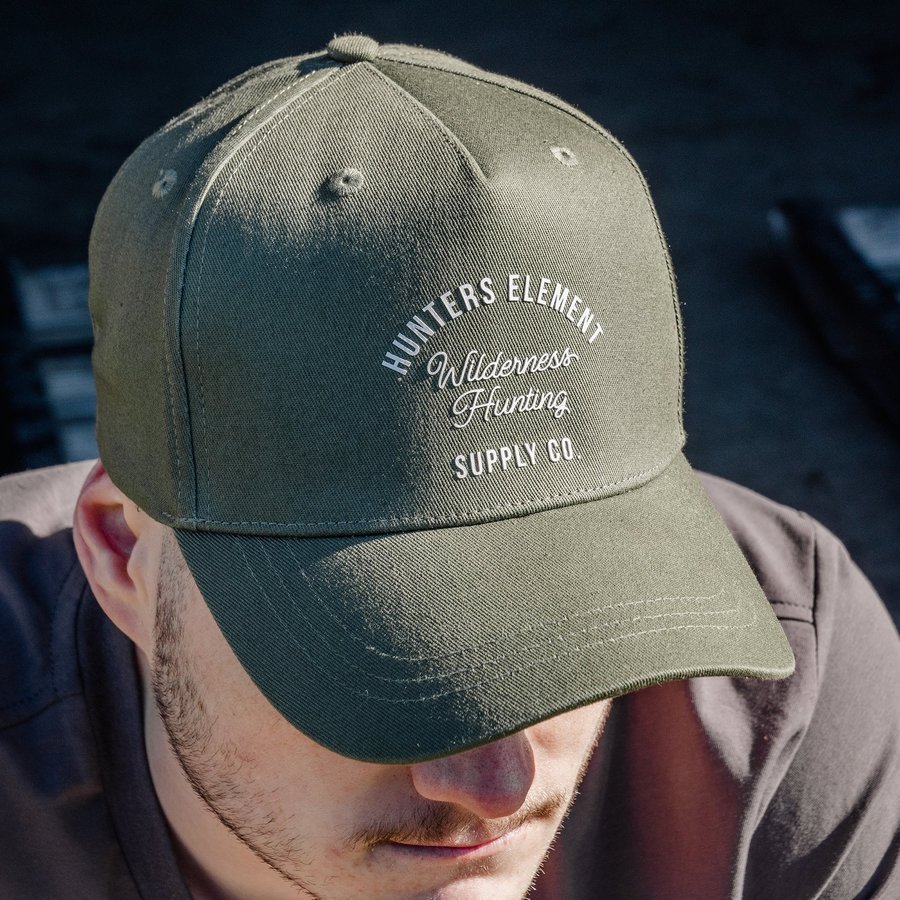 HUE1109-HUNTERS ELEMENT WILDERNESS CAP FERN GREEN