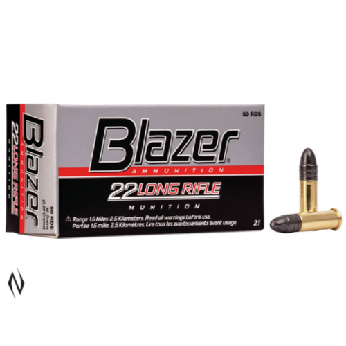 NIO117-CCI 22LR BLAZER 40GR SOLID HV 1235FPS  50RNDS C21 