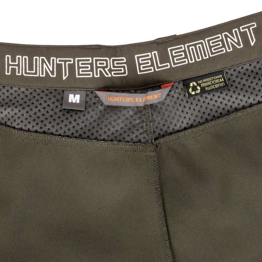 HUNTERS ELEMENT SPUR SHORTS FOREST GREEN