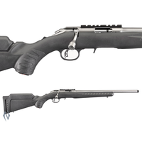 NIO1104-RUGER AMERICAN RIMFIRE 22WMR STAINLESS 9 SHOT