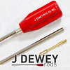 J.DEWEY SJS051-DEWEY ROD(.22-26 cal. RIFLE 40" WITH .22 JAG & BRUSH ADAPTER (SMBA))  NYLON COATED