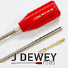 J.DEWEY SJS068-DEWEY DELUXE 1 PIECE STAINLESS STEEL RODS (44” ROD ALL CAL. RIFLE (.22 CAL. & UP))
